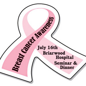Promotional Magnets: Awareness Ribbon Shape Magnets